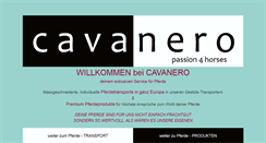 Desktop Screenshot of cavanero.com